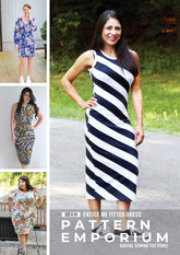 Bundle | Entice Me Dress & Cowl Back Add-On PDF Patterns